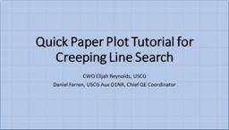 Title slide for Quick plot CS method Tutorial